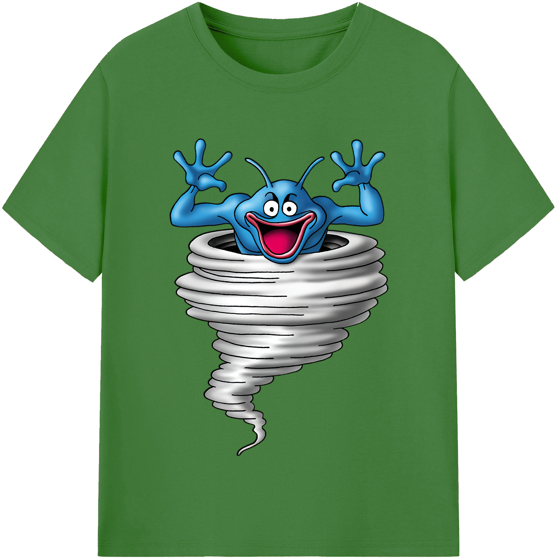 （画像用） ドラゴンクエスト Doragon Kuesuto Dragon Quest レディースカジュアルプリントTシャツ（綿100％）